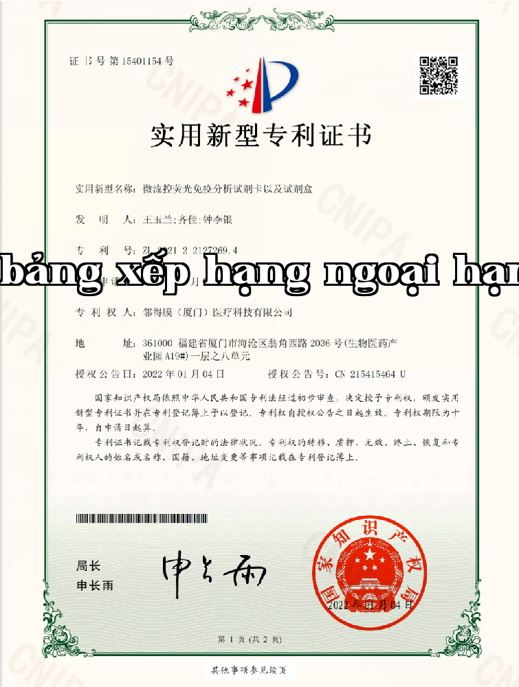 Giấy chứng nhận danh dự